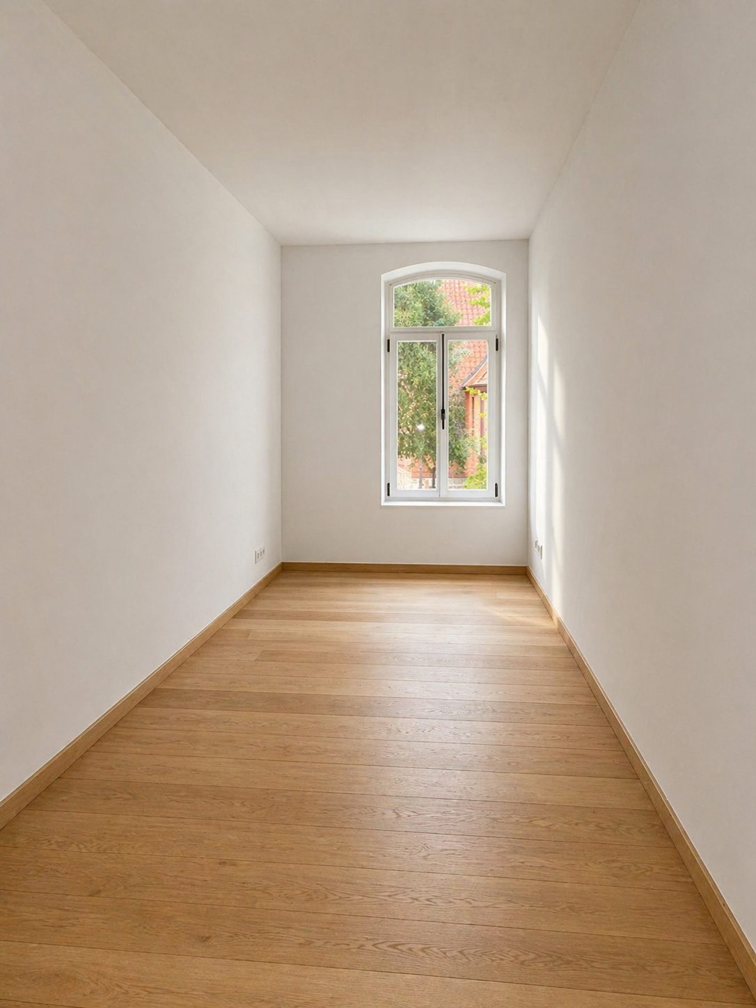 Helles Schlafzimmer mit Gartenblick (Wohnung 1)