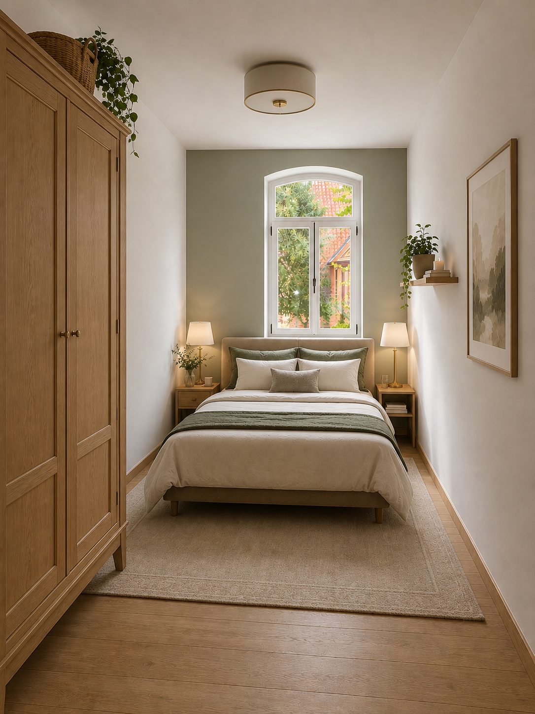 Wohnbeispiel: Schlafzimmer (Wohnung 1)